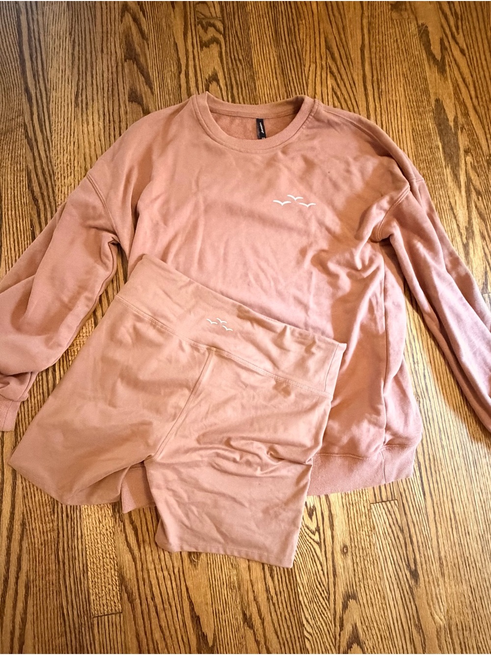 Women's Cozy LAZYPANTS - Sweatshirt & Shorts Set